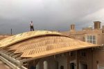 جایزه ملی معماری به ساخت سقف متحرک چوبی رسید