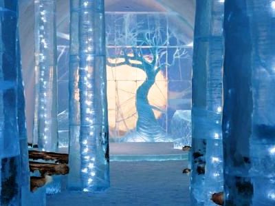 هتل یخی سوئد؛ تجربه یک اقامت شگفت‌انگیز