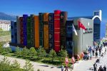 معماری جالب کتابخانه دانشگاه کارابوک ترکیه
